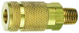 Tru-Flate 13-325 1/4&quot; A Design x 1/4&quot; MNPT Brass Coupler - $28.49 CAD