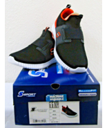 New in Box S Sport By Skechers Men&#39;s Niles Sneakers - Black/Orange Size ... - $752.48 MXN