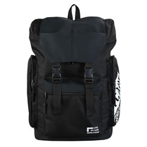 Men Casual Backpack New Large Capacity Design Panelled Canvas Women School Bag T - £48.94 GBP