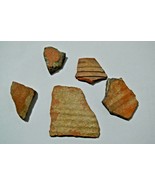Lot of 5 Original Ancient Bronze Age Pieces of Pottery, circa 13 - 8 cen... - £31.06 GBP