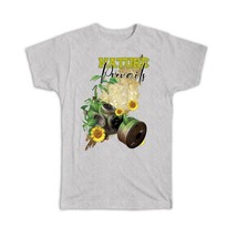 Ecolife Nature Prevails : Gift T-Shirt Green Energy Eco Friendly Plants Sunflowe - £14.08 GBP