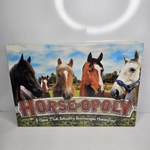 Horse Opoly Board Game Property Trading Teaching Family Fun USA Late For... - £16.07 GBP