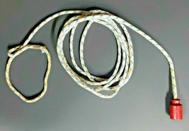 1940&#39;s Blue Alox Mfg Cowboy Western Toy Rope Lasso Lariat  St Louis Mo P... - £10.21 GBP