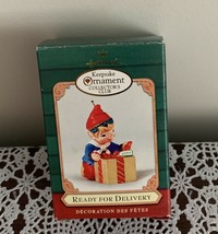 Hallmark Keepsake Ornament 2001 Ready For Delivery Collectors Club Elf Brand New - £9.43 GBP