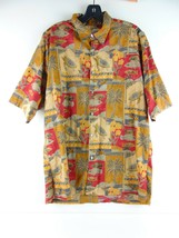 Tori Richard Multicolor Hawaiian Print Short Sleeve Cotton Shirt Mens L - £23.29 GBP