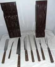 Vintage Cutco Knife sets #40 &amp; #41 Knives #s 32, 33, 34, 35, 37 in Bakelite Tray - £195.64 GBP