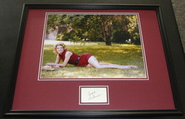 Angie Dickinson Signed Framed 16x20 Photo Display - £117.44 GBP