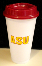 Starbucks Arizona State University 16 Oz. Asu Hot Drink Cup 6&quot; Tumbler With Lid! - £11.94 GBP