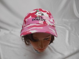 A&amp;E Duck Dynasty Pink Camo Baseball Cap Hat 100% Cotton Adjustable Tv Entertainm - £23.73 GBP