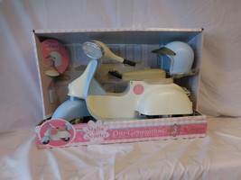 Our Generation Stylin&#39; Scooter with Helmet New in Box Fits all 18&quot; Dolls  rare - £47.23 GBP