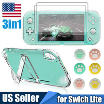 Protective Cover Case+Screen Protector+ 6 x Thumb Grips for Nintendo Switch Lite - £16.81 GBP
