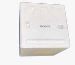 Sony ICF-C1 FM/AM Alarm Clock  Radio - White - £15.95 GBP