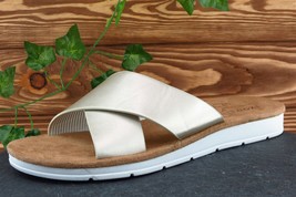 IZOD Size 10 M Champagne Slide Synthetic Women Sandal Shoes - £15.60 GBP