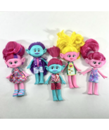 DreamWorks Trolls LOT of 5 Band Together Dolls Viva Spruce Bruce Floyd (2) Poppy - $55.00