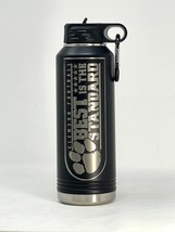 Clemson Best Black 40oz Double Wall Insulated Stainless Steel Sport Bottle Gift - £35.95 GBP
