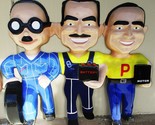 Manny Moe and Jack The Pep Boys Plasma Cut Metal Sign 48&quot; by 42&quot; - $490.05