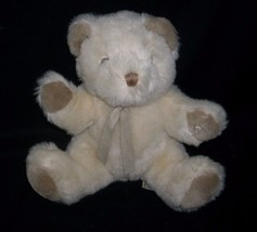 VINTAGE 1988 APPLAUSE BRAVO CREME COCONUT TEDDY BEAR STUFFED ANIMAL PLUS... - £18.67 GBP