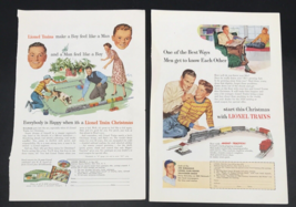 2 Diff 1950 Lionel Trains Joe Dimaggio Yankees &amp; Christmas Train Set Pri... - $18.50