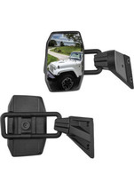 Jeep Mirrors Doors Off Compatible w/ Wrangler JK JKU Anti-shake and Wider Side - £47.47 GBP