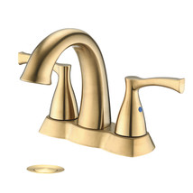 Two Handles Widespread Bathroom Sink Faucet With Pop Up Drain - $113.53