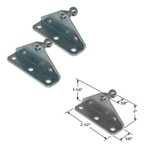 Gordon Glass® 10MM Ball Stud Bracket for Gas Prop/Strut - Set of Two - $11.64