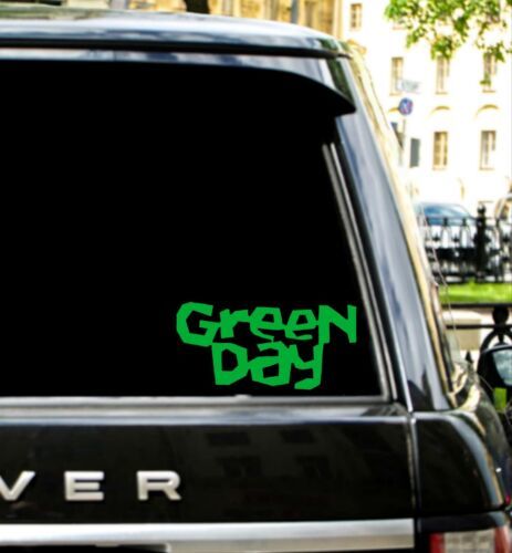 Green Day Permanent Vinyl Decal.  American Idiot, 90s,Rock,Billie Joe Ar... - $4.95+