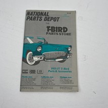 Vintage 1989 T-BIRD Parts Store Inc Ford Thunderbird National Depot Catalogs - $6.76