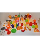 Huge Pretend Play food Lot 54 Items Orange green Yellow brown - $83.20 CAD