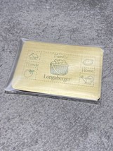 Longaberger Address Book Magnetic In Original Plastic Sleeve. Unused. - £11.81 GBP