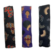 Custom African Queen Car Seatbelt Cover, Black Pride Headwrap Royal Purp... - $12.69