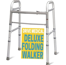 DRIVE MEDICAL PreserveTech WALKER Deluxe FOLDING WALKER????BUY NOW!??? - $49.00