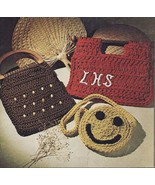 12 Vintage Crochet Macrame Cords African Daisy Evening Clutch Purse Patt... - €10,32 EUR