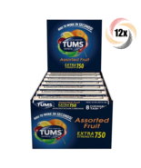 Full Box 12x Rolls Tums Extra Strength 750 Fruit Antacid Tablets | 8 Per... - €17,24 EUR