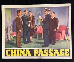 China Passage 11&quot;x14&quot;- Lobby Card- 1937 Vinton Hayworth - £32.64 GBP