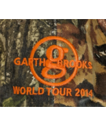 Hat. Garth Brooks World Tour 2014 Cap. Camo Style. Adjustable. - £11.60 GBP