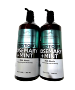 2 Pk Salon Profesional Hair Dead Sea Collection Rosemary Mint Growth Con... - $551.00 MXN