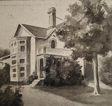 1901 Milburn Residence Where President William McKinley Died Buffalo NY ... - $21.73