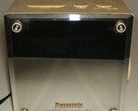 Vintage 1980s Panasonic &quot;RC-58&quot; cube AM/FM clock radio fluorescent dial ... - $35.00
