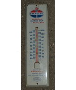 Vintage Original Standard American Heating Oil 12&quot; Wall Thermometer - Good - £67.01 GBP