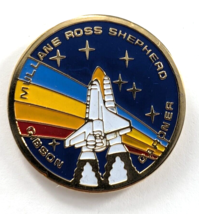 VTG 1988 NASA Aerospace Space Shuttle Atlantis Pin - STS-27 Mission Crew - £10.40 GBP