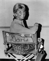 Doris Day sits on her studio chair smiling The Doris Day Show 16x20 Poster - £19.65 GBP