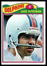 1977 Topps #255 Garo Yepremian EX-B110 - £15.56 GBP