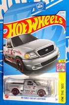 Hot Wheels 2024 HW: The &#39;90s Series #210 &#39;99 ford F-150 SVT Lightning Silver - £2.24 GBP