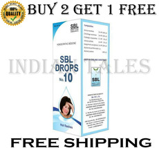 SBL Drops No. 10 (For Hot Flashes) (30ml) Homeopthic Drop Buy 2 Get 1 Free - £13.57 GBP