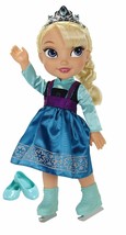 Princess Elsa Frozen Toddler 14&quot; Ice Skating Doll, Disney, 3+Years - £58.33 GBP