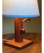 Vintage Hand Made Wood Hand Water Pump Table Lamp - €16,33 EUR