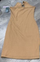 Wild Fable Cognac Sleeveless Halter Dress Size XS NWT - £5.36 GBP
