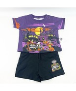NWT Disney Baby Mickey &amp; Friends Pumpkin Patch Halloween Shirt &amp; Short S... - $21.68 CAD