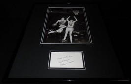 Paul Arizin Signed Framed 16x20 Photo Display JSA 76ers - £79.11 GBP
