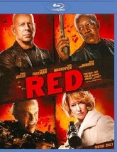 RED...Starring: Bruce Willis, Morgan Freeman (used Movie-only edition Blu-ray) - £11.07 GBP